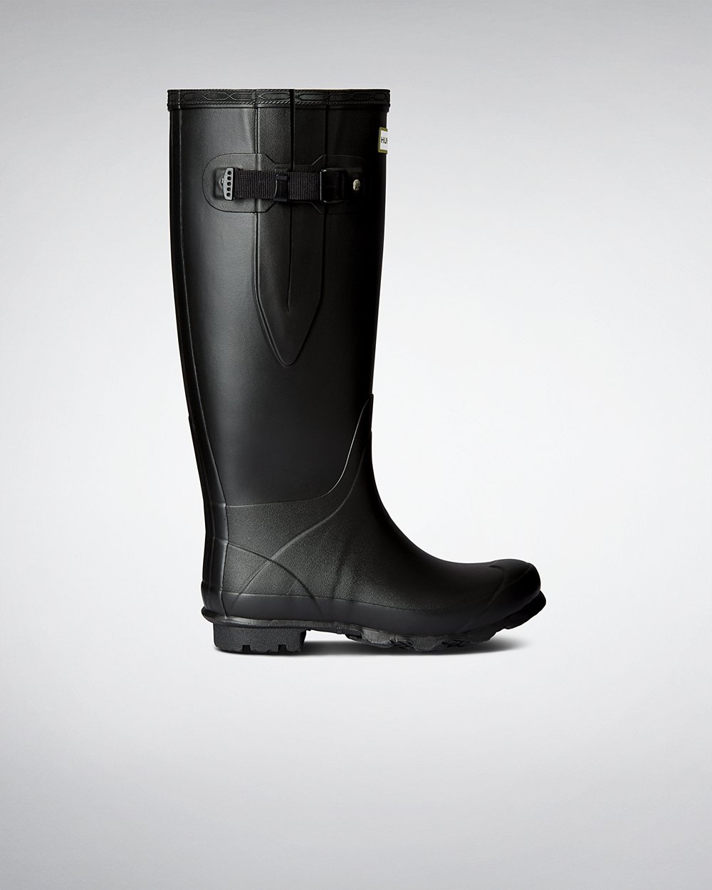 Galochas Largas Hunter Feminina Pretas - Norris Field - 67WFSYNAU